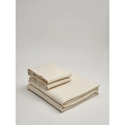 Sateen Bed Sheet Set - Certified Fairtrade And Gots Organic Cotton