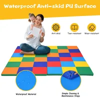 58'' Toddler Foam Play Mat Baby Folding Activity Floor Mat Home School Daycare