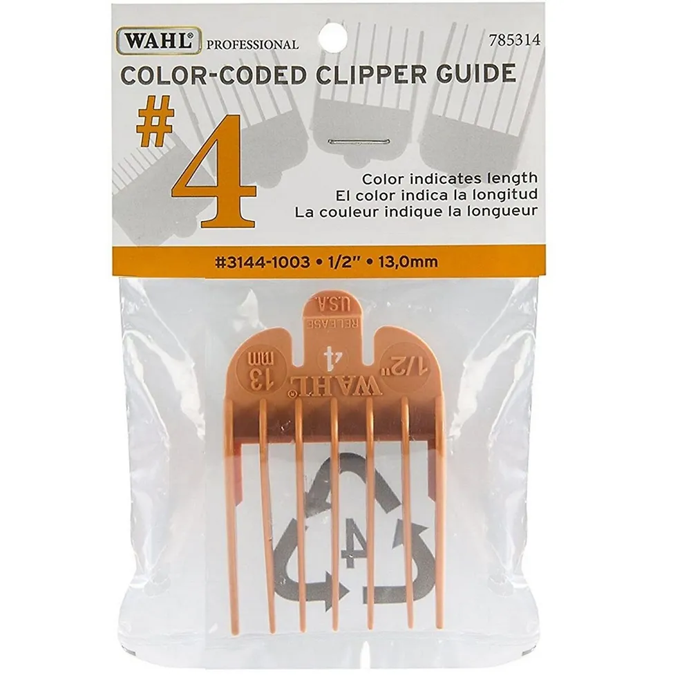 Units Wahl Color-coded Clipper Guide [#4