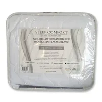 100% Cotton Quilted Mattress Protector, Waterproof And Hypoallergenic