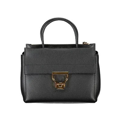 Black Leather Women's Handbag