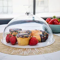 Acrylic Round Cake Dome 25cm