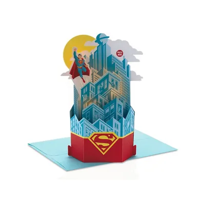 Superman Pop Up Birthday Card