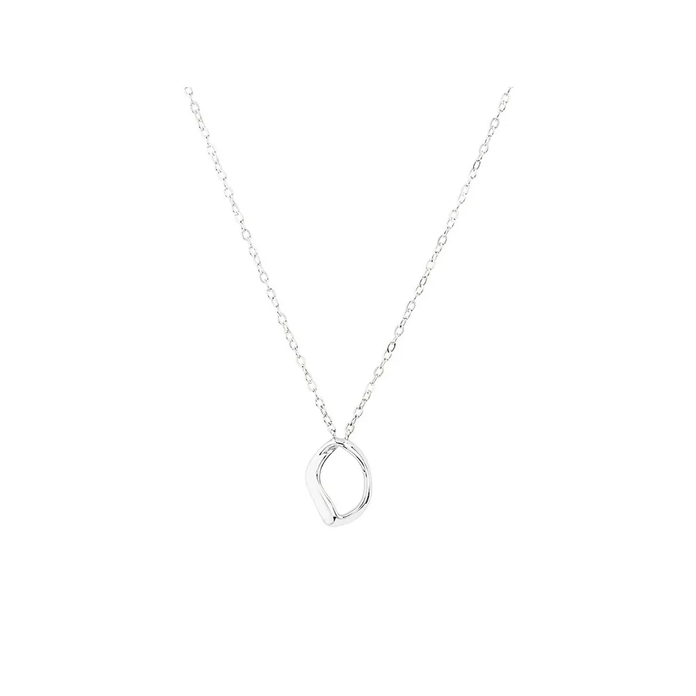 Mini Spirits Bay Necklace In Sterling Silver