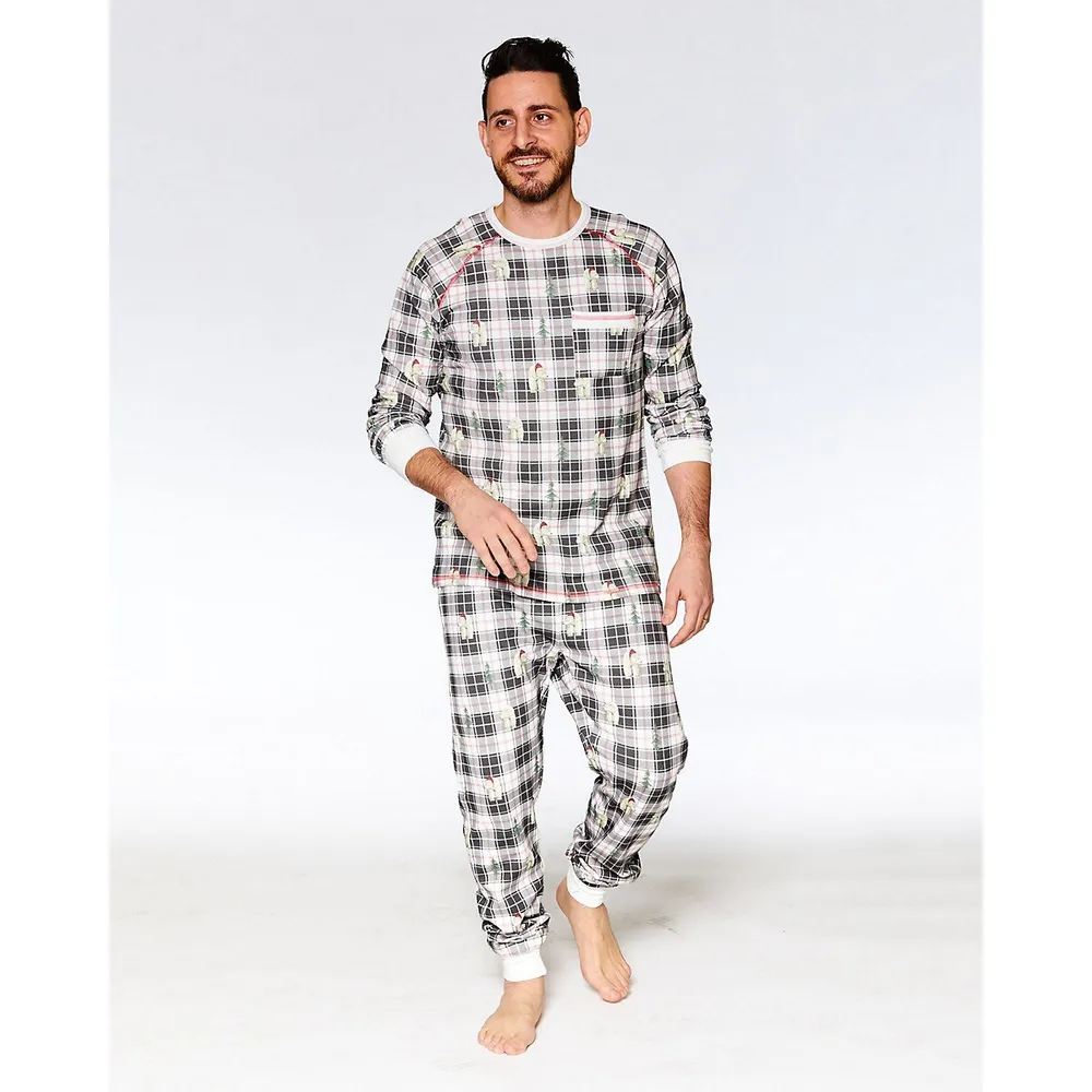 Adult Cotton Two-Piece Pajamas