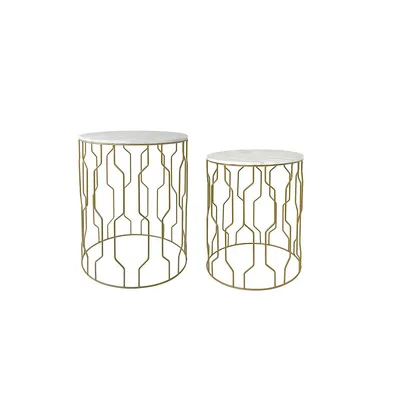 End Table / Side Table Combo Set 2 Pc