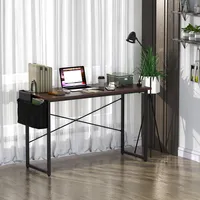 Modern Computer Desk 47'' Study Writing Table W/ Storage Bag