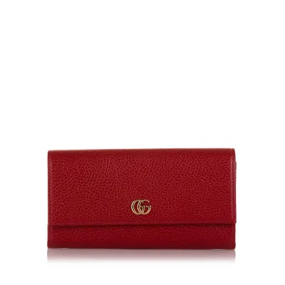 Pre-loved Gg Marmont Continental Wallet
