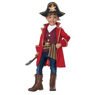 Captain Pirate Toddler Boy Costume