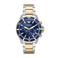 Men's Chronograph, Stainless Steel Watch