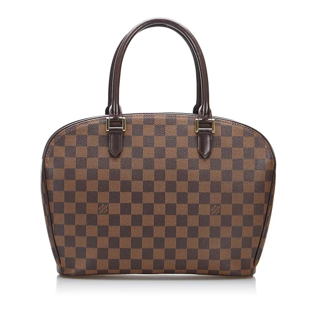 Brown Louis Vuitton Damier Ebene Nolita 24 Heures Handbag