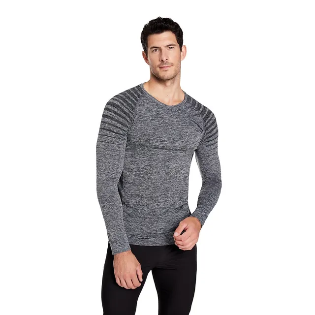 Active Seamless Ribbed Zip-Up Long Sleeve Top