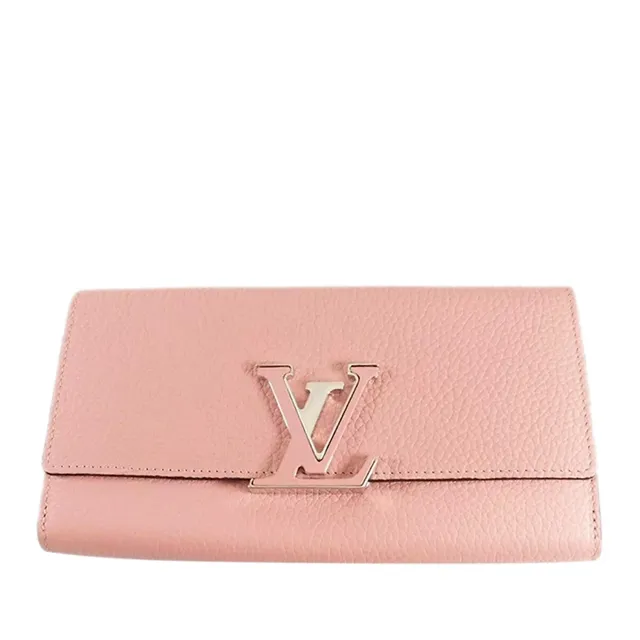 Louis Vuitton Pink Monogram Taurillon Illusion Vertical Zippy