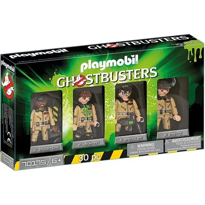 Playmobil Ghostbusters Collector's Set - 70175 30 Pieces