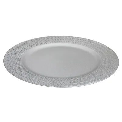 Charger Plate (braids) (13") - Set Of 6