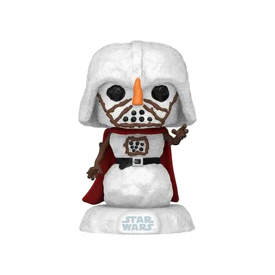 Pop! Star Wars Holiday: Darth Vader Snowman, Multicolored