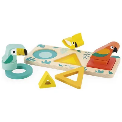 Tropik My First Shapes Wooden Toy