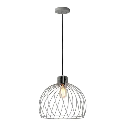 Pendant Light, 13.7'' Width From The Baldwin Collection, Gray