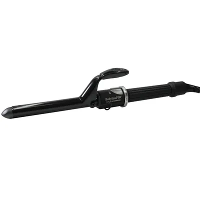 Porcelain Ceramic 3/4" Spring Curling Iron