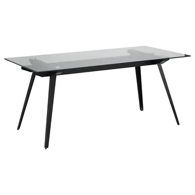 Archie Dining Table Tempered Glass Top