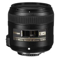 Af-s Dx Micro-nikkor 40mm F/2.8g Close-up Lens + Uv Cpl Nd Filter Kit + 64gb Memory Card Kit