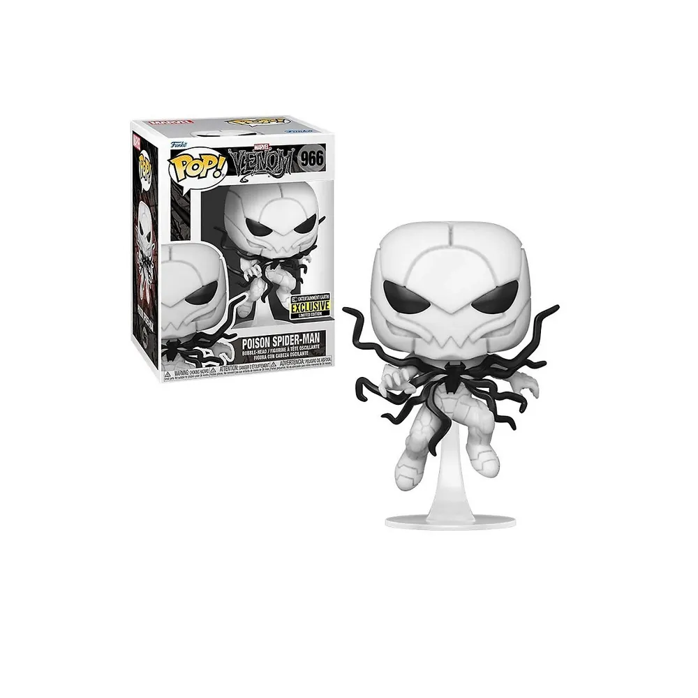 Funko Pop! Marvel Venom Poison Spider man entertainment Earth