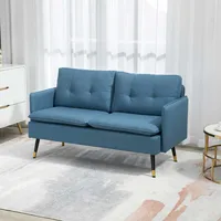 55" Loveseat Sofa, Modern Love Seats Furniture