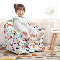 Toddler Children Single Sofa Armrest Chair Furniture Cute Gift For Kids
