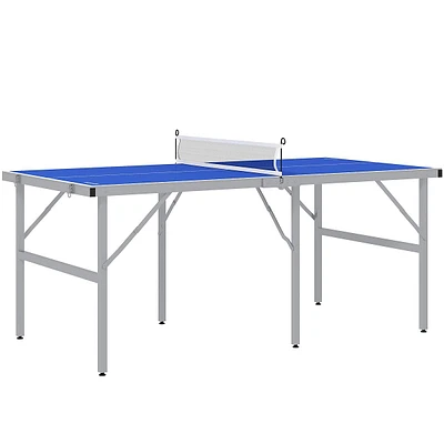 Ping Pong Table W/ Net Paddles Balls For Outdoor Indoor