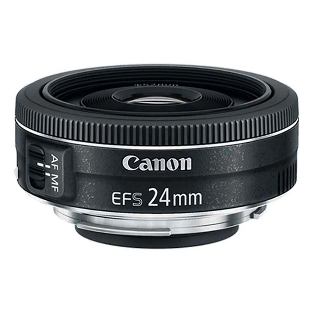 Ef-s 24mm F/2.8 Stm Lens + 52mm Uv Cpl Nd Kit + Macro Accessory Kit