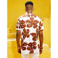 Maxi Floral Print Shirt