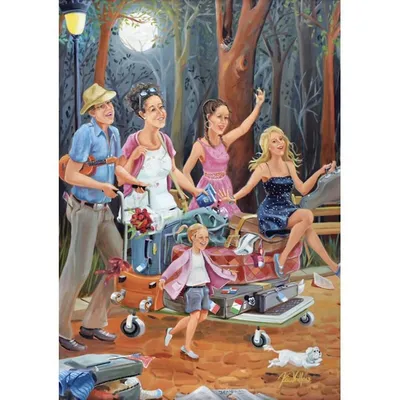 Travelling Family, A 1000-piece Puzzle