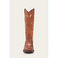 Shelby Deco Stitch Pull On Western Boot