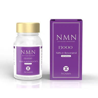 Nmn 15000 & Resveratrol Nad+ Booster Supplement Nicotinamide Mononucleotide For Cellular Energy Metabolism & Repair. Vitality, Muscle Health