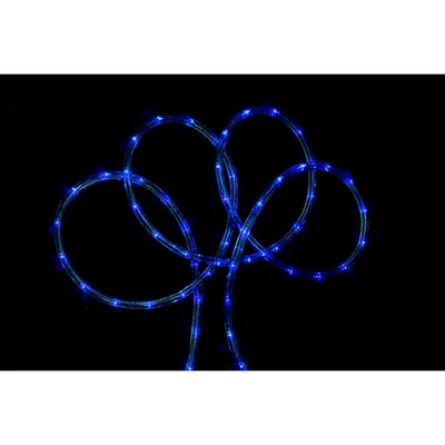 100' Blue Christmas Rope Lights