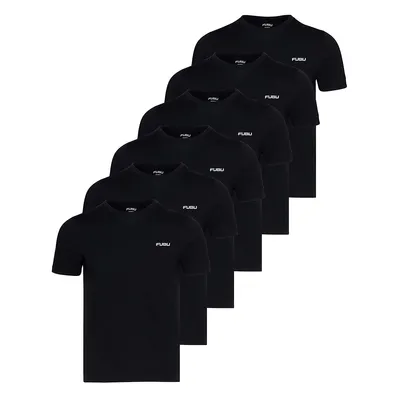 Mens 6 Pack Cotton Crew Neck T-shirts