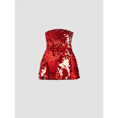 De-coated With Anna Dello Russo Sequinned Mini Dress