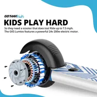 Gks Lumios Electric Scooter For Kid Age 6-12