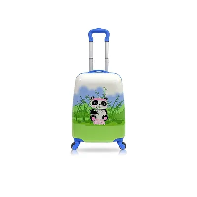 TUCCI Italy Kids 18in Lucky Panda Luggage Suitcase