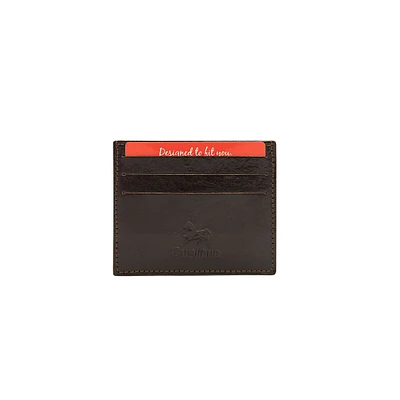 Leather Slim Card Holder Wallet