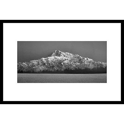 Snowy Mountains - Photography Under Glass
