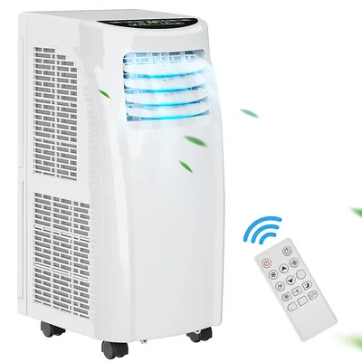 8,000 But Air Conditioner & Dehumidifier Window Kit W/ Remote Control