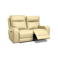 Arlo 64.2" Power Reclining Loveseat With Headrest Leather Match