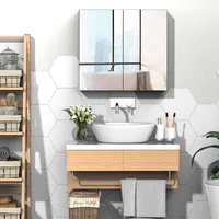 Medicine Cabinet, Wall Mounted Bathroom Mirror Cabinet