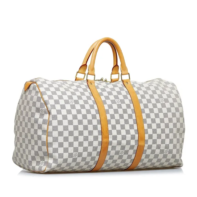 Louis Vuitton Pre-loved Damier Azur Pochette Cles