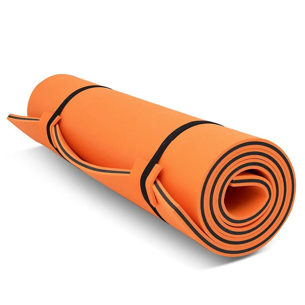 12' x 6' 3 Layer Floating Water Pad-Orange