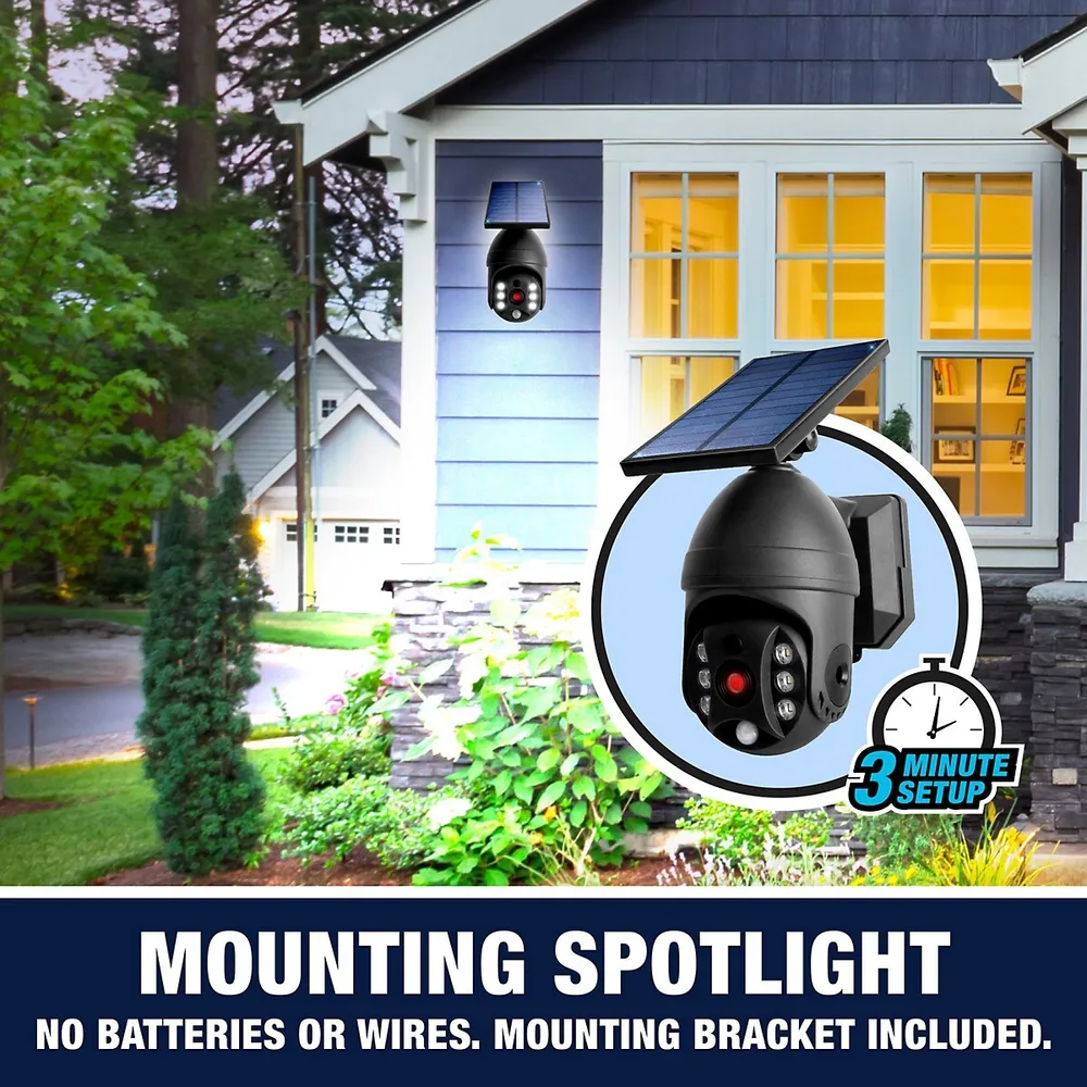 Bionic Spotlight Extreme Integrated LED Solar Motion Activated Outdoor Security Light