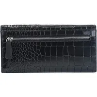 Croco2 Women’s Trifold Wallet With Enhanced Rfid Security