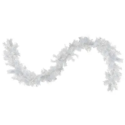 9' X 10" Vermont White Pine Artificial Christmas Garland, Unlit