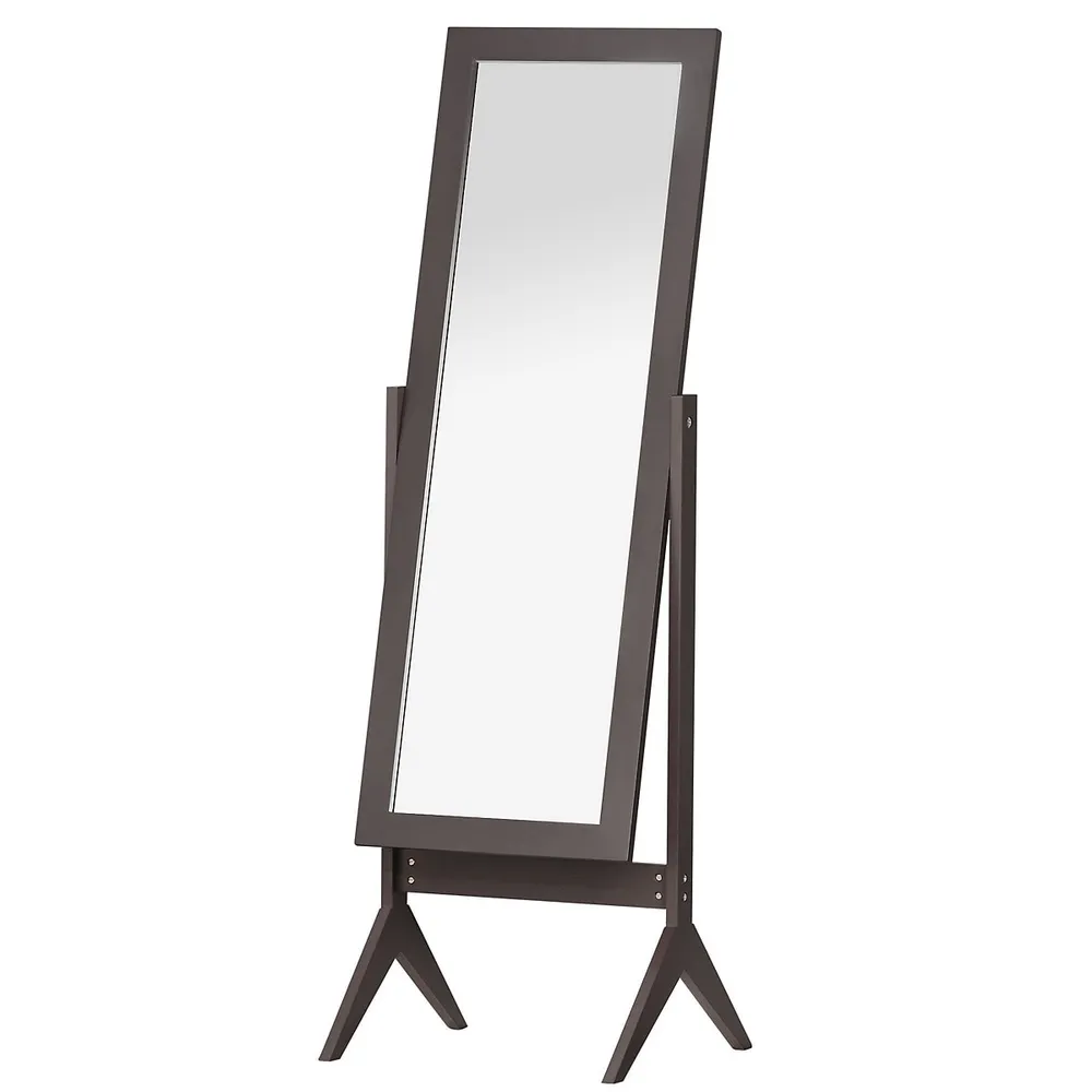  HOMCOM Full Length Mirror for Children, Adjustable to